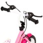 vidaXL Kinderfahrrad 12 Zoll Weiß und Rosa vidaXL Kinderfahrrad 12 Zoll Weiß und Rosa