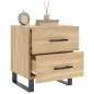 vidaXL Nachttische 2 Stk. Sonoma-Eiche 40x35x47,5 cm Holzwerkstoff vidaXL Nachttische 2 Stk. Sonoma-Eiche 40x35x47,5 cm Holzwerkstoff