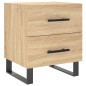 vidaXL Nachttische 2 Stk. Sonoma-Eiche 40x35x47,5 cm Holzwerkstoff vidaXL Nachttische 2 Stk. Sonoma-Eiche 40x35x47,5 cm Holzwerkstoff