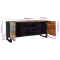 vidaXL TV-Schrank 105x33x46 cm Altholz Massiv vidaXL TV-Schrank 105x33x46 cm Altholz Massiv