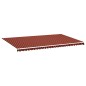 vidaXL Markisenbespannung Orange und Braun 6x3,5 m vidaXL Markisenbespannung Orange und Braun 6x3,5 m