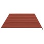 vidaXL Markisenbespannung Orange und Braun 6x3,5 m vidaXL Markisenbespannung Orange und Braun 6x3,5 m