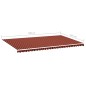 vidaXL Markisenbespannung Orange und Braun 6x3,5 m vidaXL Markisenbespannung Orange und Braun 6x3,5 m