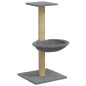 vidaXL Kratzbaum mit Sisal-Kratzsäule Hellgrau 74 cm vidaXL Kratzbaum mit Sisal-Kratzsäule Hellgrau 74 cm