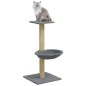 vidaXL Kratzbaum mit Sisal-Kratzsäule Hellgrau 74 cm vidaXL Kratzbaum mit Sisal-Kratzsäule Hellgrau 74 cm
