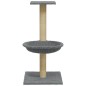 vidaXL Kratzbaum mit Sisal-Kratzsäule Hellgrau 74 cm vidaXL Kratzbaum mit Sisal-Kratzsäule Hellgrau 74 cm