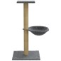 vidaXL Kratzbaum mit Sisal-Kratzsäule Hellgrau 74 cm vidaXL Kratzbaum mit Sisal-Kratzsäule Hellgrau 74 cm