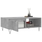vidaXL Couchtisch Betongrau 90x60x35 cm Holzwerkstoff vidaXL Couchtisch Betongrau 90x60x35 cm Holzwerkstoff