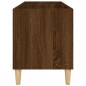 vidaXL Plattenschrank Braun Eichen-Optik 74,5x38x48 cm Holzwerkstoff vidaXL Plattenschrank Braun Eichen-Optik 74,5x38x48 cm Holzwerkstoff