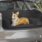 vidaXL Kofferraum-Hundebett Schwarz 70x45 cm Leinenoptik vidaXL Kofferraum-Hundebett Schwarz 70x45 cm Leinenoptik