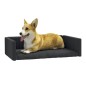 vidaXL Kofferraum-Hundebett Schwarz 70x45 cm Leinenoptik vidaXL Kofferraum-Hundebett Schwarz 70x45 cm Leinenoptik