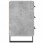 vidaXL Nachttisch Betongrau 40x40x66 cm Holzwerkstoff vidaXL Nachttisch Betongrau 40x40x66 cm Holzwerkstoff