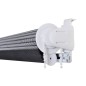 Doppelrollo Seitenzug 80 x 150 cm grau Doppelrollo Seitenzug 80 x 150 cm grau