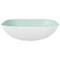 vidaXL Waschbecken Glas 42x42x14 cm Weiß vidaXL Waschbecken Glas 42x42x14 cm Weiß