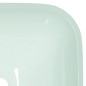vidaXL Waschbecken Glas 42x42x14 cm Weiß vidaXL Waschbecken Glas 42x42x14 cm Weiß