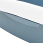 vidaXL Katzenklo Weiß und Blau 58x39x17 cm PP vidaXL Katzenklo Weiß und Blau 58x39x17 cm PP
