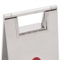 vidaXL Warnschild Klappbar Achtung Rutschgefahr Edelstahl vidaXL Warnschild Klappbar Achtung Rutschgefahr Edelstahl