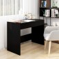 vidaXL Schreibtisch Schwarz 101x50x76,5 cm Holzwerkstoff vidaXL Schreibtisch Schwarz 101x50x76,5 cm Holzwerkstoff