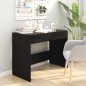 vidaXL Schreibtisch Schwarz 101x50x76,5 cm Holzwerkstoff vidaXL Schreibtisch Schwarz 101x50x76,5 cm Holzwerkstoff