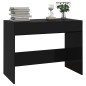vidaXL Schreibtisch Schwarz 101x50x76,5 cm Holzwerkstoff vidaXL Schreibtisch Schwarz 101x50x76,5 cm Holzwerkstoff
