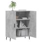 vidaXL Sideboard Betongrau 69,5x34x90 cm Holzwerkstoff vidaXL Sideboard Betongrau 69,5x34x90 cm Holzwerkstoff