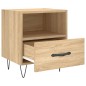 vidaXL Nachttische 2 Stk. Sonoma-Eiche 40x35x47,5 cm Holzwerkstoff vidaXL Nachttische 2 Stk. Sonoma-Eiche 40x35x47,5 cm Holzwerkstoff