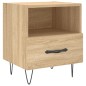 vidaXL Nachttische 2 Stk. Sonoma-Eiche 40x35x47,5 cm Holzwerkstoff vidaXL Nachttische 2 Stk. Sonoma-Eiche 40x35x47,5 cm Holzwerkstoff