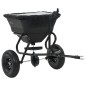 vidaXL Handstreuwagen Salzstreuer zum Ziehen PVC Stahl 125x74x79cm 45L vidaXL Handstreuwagen Salzstreuer zum Ziehen PVC Stahl 125x74x79cm 45L