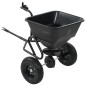 vidaXL Handstreuwagen Salzstreuer zum Ziehen PVC Stahl 125x74x79cm 45L vidaXL Handstreuwagen Salzstreuer zum Ziehen PVC Stahl 125x74x79cm 45L