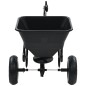 vidaXL Handstreuwagen Salzstreuer zum Ziehen PVC Stahl 125x74x79cm 45L vidaXL Handstreuwagen Salzstreuer zum Ziehen PVC Stahl 125x74x79cm 45L