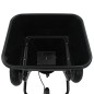 vidaXL Handstreuwagen Salzstreuer zum Ziehen PVC Stahl 125x74x79cm 45L vidaXL Handstreuwagen Salzstreuer zum Ziehen PVC Stahl 125x74x79cm 45L