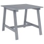 vidaXL Garten-Esstisch Grau 88x88x74 cm Akazie Massivholz vidaXL Garten-Esstisch Grau 88x88x74 cm Akazie Massivholz
