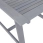 vidaXL Garten-Esstisch Grau 88x88x74 cm Akazie Massivholz vidaXL Garten-Esstisch Grau 88x88x74 cm Akazie Massivholz