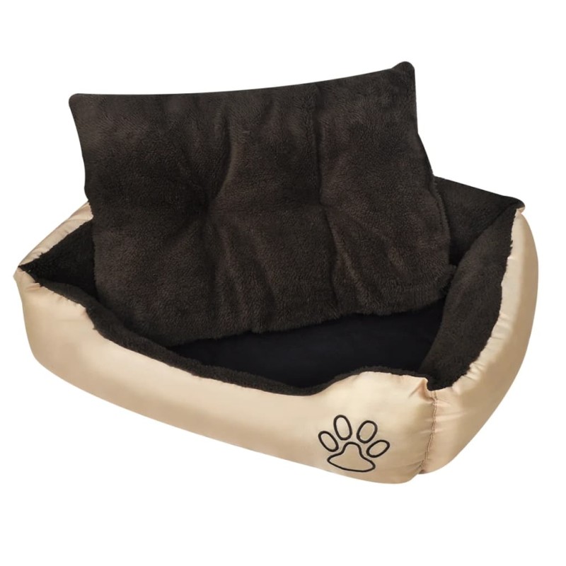 vidaXL Warmes Hundebett mit Polsterkissen L vidaXL Warmes Hundebett mit Polsterkissen L