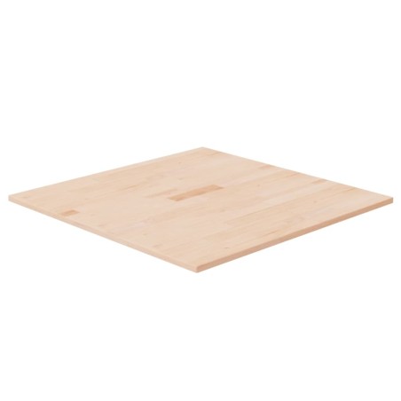 vidaXL Tischplatte Quadratisch 70x70x1,5 cm Eichenholz Unbehandelt