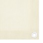vidaXL Balkon Sichtschutz Creme 75x400 cm HDPE vidaXL Balkon Sichtschutz Creme 75x400 cm HDPE
