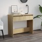 vidaXL Konsolentisch Sonoma-Eiche 89x41x76,5 cm Holzwerkstoff vidaXL Konsolentisch Sonoma-Eiche 89x41x76,5 cm Holzwerkstoff