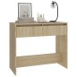 vidaXL Konsolentisch Sonoma-Eiche 89x41x76,5 cm Holzwerkstoff vidaXL Konsolentisch Sonoma-Eiche 89x41x76,5 cm Holzwerkstoff