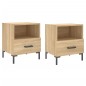 vidaXL Nachttische 2 Stk. Sonoma-Eiche 40x35x47,5 cm Holzwerkstoff vidaXL Nachttische 2 Stk. Sonoma-Eiche 40x35x47,5 cm Holzwerkstoff