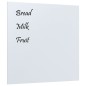 vidaXL Magnettafel Wandmontage Weiß 60x60 cm Hartglas vidaXL Magnettafel Wandmontage Weiß 60x60 cm Hartglas