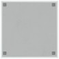 vidaXL Magnettafel Wandmontage Weiß 60x60 cm Hartglas vidaXL Magnettafel Wandmontage Weiß 60x60 cm Hartglas