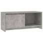 vidaXL TV-Schrank Betongrau 90x35x40 cm Holzwerkstoff vidaXL TV-Schrank Betongrau 90x35x40 cm Holzwerkstoff