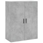 vidaXL Highboard Betongrau 69,5x34x180 cm Holzwerkstoff vidaXL Highboard Betongrau 69,5x34x180 cm Holzwerkstoff