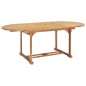 vidaXL 7-tlg. Garten-Essgruppe 150-200 x 100 x 75 cm Massivholz Teak vidaXL 7-tlg. Garten-Essgruppe 150-200 x 100 x 75 cm Massivholz Teak