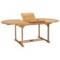 vidaXL 7-tlg. Garten-Essgruppe 150-200 x 100 x 75 cm Massivholz Teak vidaXL 7-tlg. Garten-Essgruppe 150-200 x 100 x 75 cm Massivholz Teak