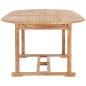 vidaXL 7-tlg. Garten-Essgruppe 150-200 x 100 x 75 cm Massivholz Teak vidaXL 7-tlg. Garten-Essgruppe 150-200 x 100 x 75 cm Massivholz Teak