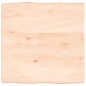 vidaXL Tischplatte 60x60x(2-4) cm Massivholz Unbehandelt Baumkante vidaXL Tischplatte 60x60x(2-4) cm Massivholz Unbehandelt Baumkante