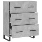 vidaXL Sideboard Betongrau 69,5x34x90 cm Holzwerkstoff vidaXL Sideboard Betongrau 69,5x34x90 cm Holzwerkstoff