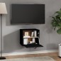 vidaXL Wandschrank Schwarz 40x30x35 cm Massivholz Kiefer vidaXL Wandschrank Schwarz 40x30x35 cm Massivholz Kiefer