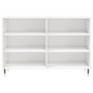 vidaXL Sideboard Hochglanz-Weiß 103,5x35x70 cm Holzwerkstoff vidaXL Sideboard Hochglanz-Weiß 103,5x35x70 cm Holzwerkstoff